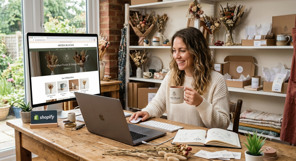 Start selling online with a one-of-a-kind Shopify store