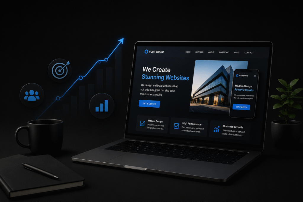 Get exceptional websites. Drive business results.
